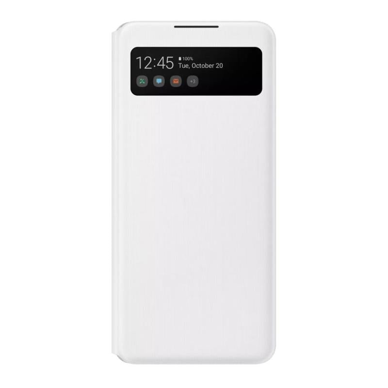 Θήκη Flip S-View Samsung EF-EA426PWEG A426 Galaxy A42 5G Λευκό