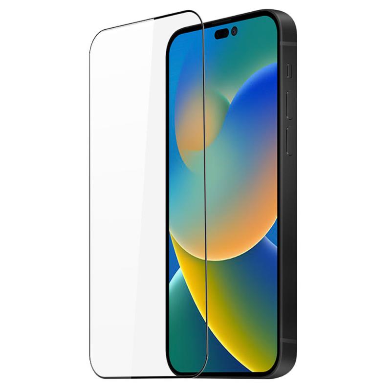 Tempered Glass Full Face Dux Ducis Apple iPhone 14 Pro Max Μαύρο (1 τεμ.)