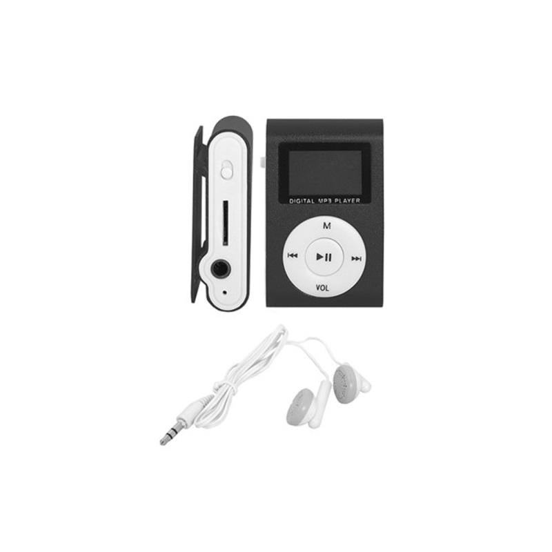 Mp3 Player Setty με Οθόνη LCD, Ακουστικά & Υποδοχή microSD Μαύρο