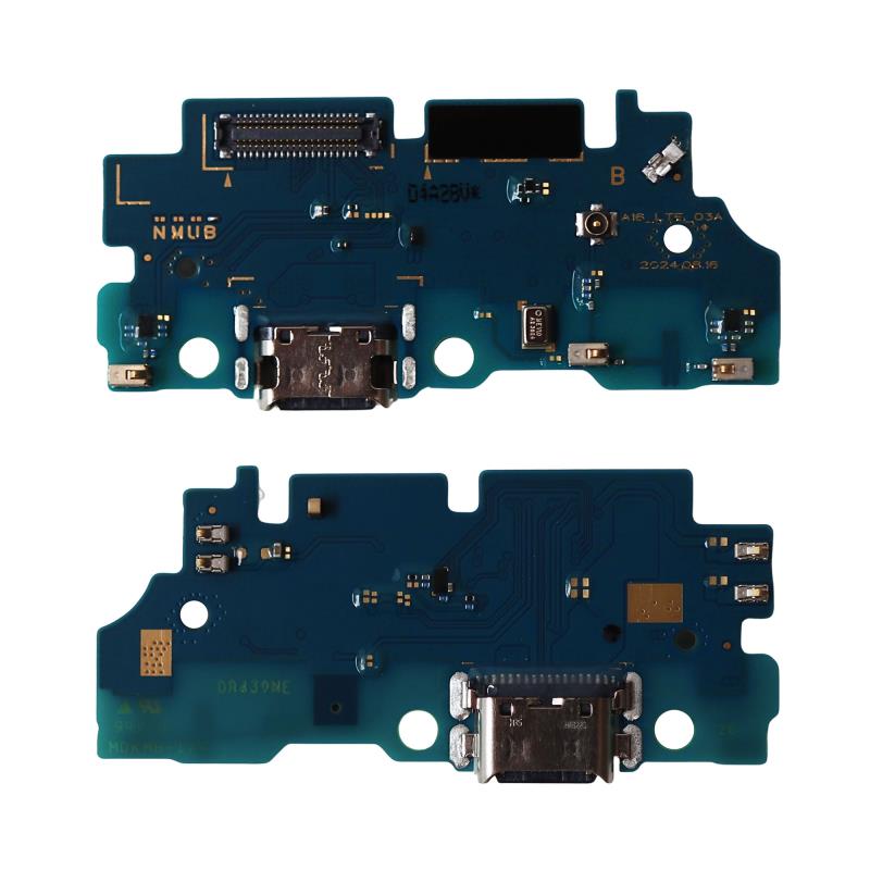 Πλακέτα Samsung A165 Galaxy A16 με Επαφή Φόρτισης & Μικρόφωνο (Original)