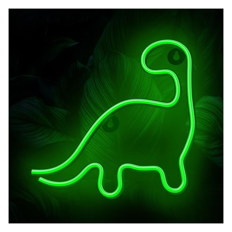 Neon LED Neolia NNE01 DINOSAUR (USB & On/Off) Πράσινο