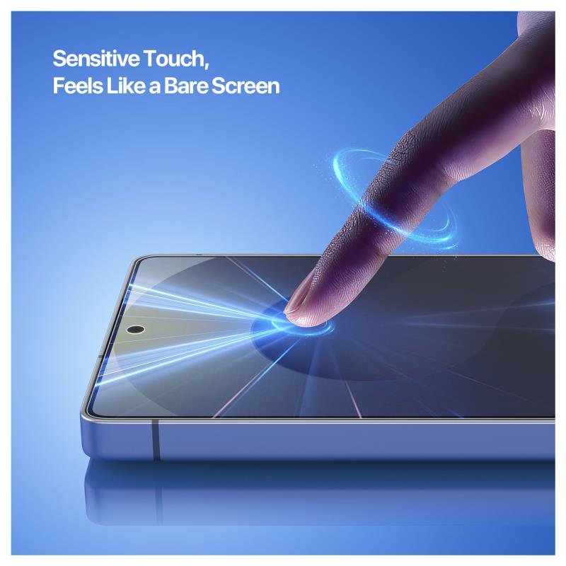 Tempered Glass 2.5D Dux Ducis Samsung S938 Galaxy S25 Ultra 5G με Dust-free Auto Alignment Kit Roga Μαύρο (1 τεμ.)