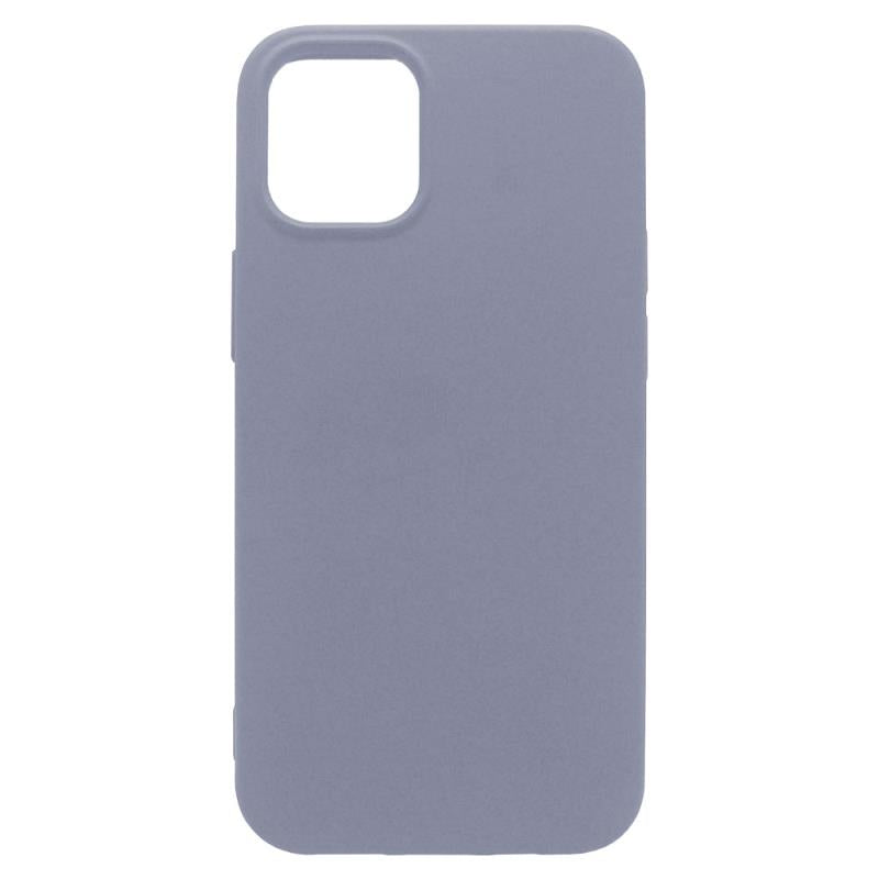 Θήκη Liquid Silicon inos Apple iPhone 12 Pro Max L-Cover Γκρι-Μπλε
