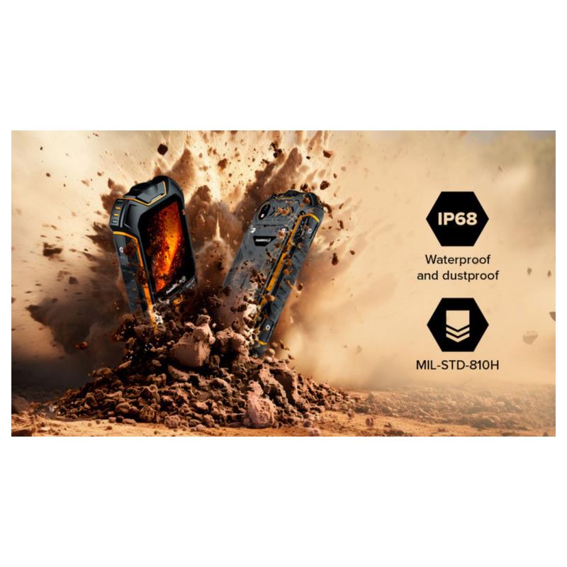 Κινητό Τηλέφωνο Hammer Boost 2 LTE (Dual SIM) Μαύρο