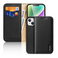 Θήκη Δερμάτινη Dux Ducis Hivo RFID Wallet Apple iPhone 15 Plus Μαύρο