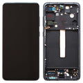 Screen with Touch Screen & Front Panel Samsung G990B Galaxy S21 FE 5G Grey (Original)