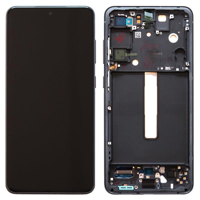 Screen with Touch Screen & Front Panel Samsung G990B Galaxy S21 FE 5G Grey (Original)