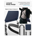 Θήκη Soft TPU Spigen Apple iPhone 18 Pro/ 17 Pro Liquid Air Σκούρο Μπλε