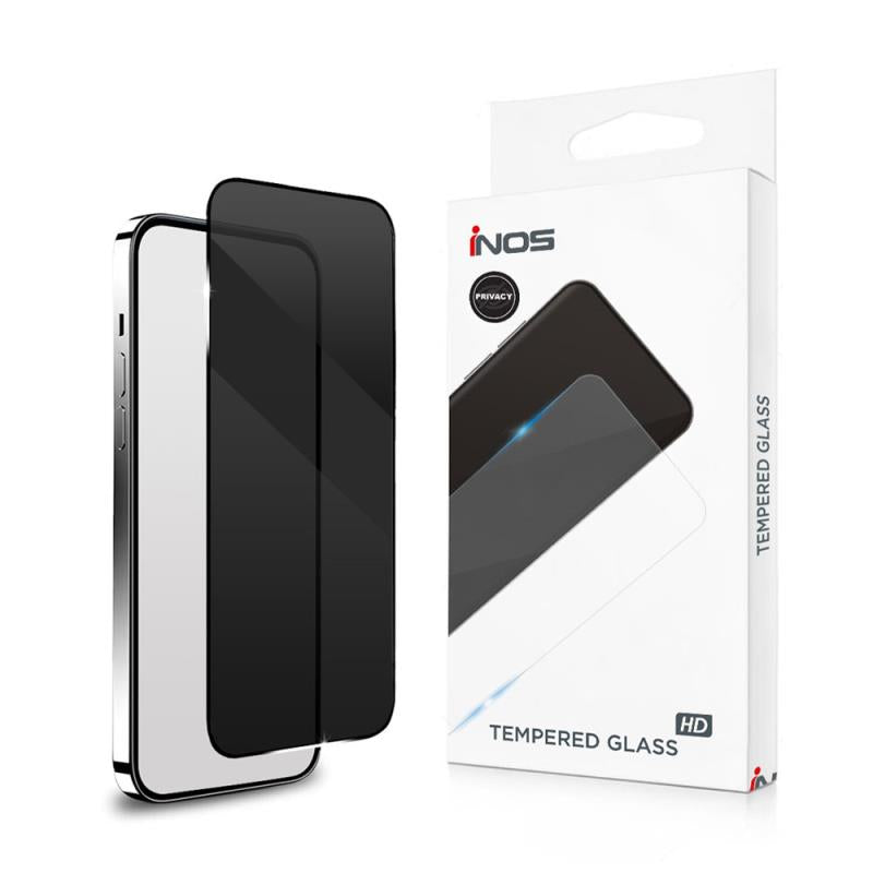 Tempered Glass Full Face Privacy inos 0.33mm Apple iPhone 17 Μαύρο