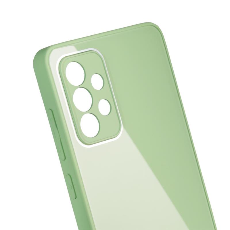 Θήκη TPU & Glass inos Apple iPhone 12 CamGuard Ανοιχτό Πράσινο