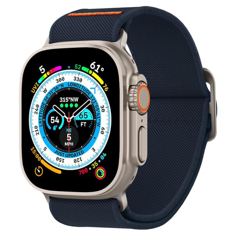 Λουράκι Spigen Lite Fit Apple Watch (44/ 45/ 46/ 49mm) Stripe Σκούρο Μπλε