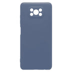 Θήκη Liquid Silicon inos Xiaomi Poco X3 NFC/ Poco X3 Pro L-Cover Μπλε Ραφ