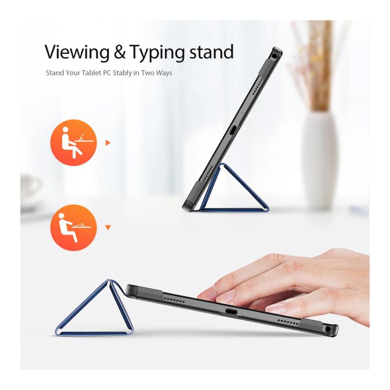 Θήκη TPU Flip Shock Proof Dux Ducis Domo Lenovo Tab M9 9.0" Μπλε