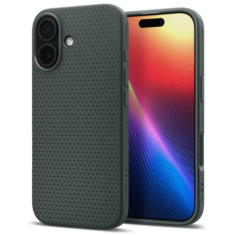Θήκη Soft TPU Spigen Liquid Air Apple iPhone 17 Πράσινο