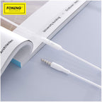 Hands Free Stereo Foneng TP57 3.5mm Λευκό
