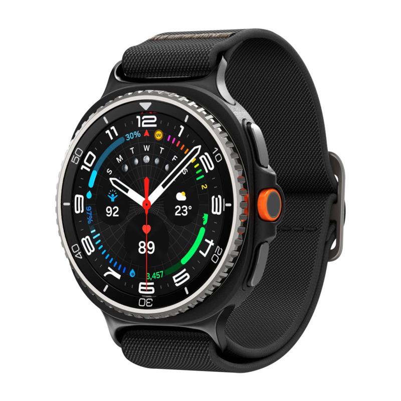 Λουράκι Spigen Samsung Galaxy Watch 8/ 8 Classic (40/44/46mm) Lite Fit Μαύρο