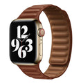 Λουράκι Devia Elegant Leather Apple Watch (38/ 40/ 41/ 42mm) Two-Tone Καφέ