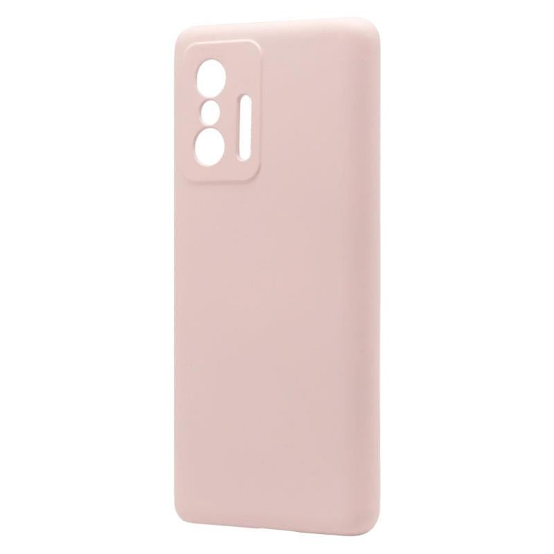 Θήκη Liquid Silicon inos Xiaomi 11T 5G / 11T Pro 5G L-Cover Σομόν