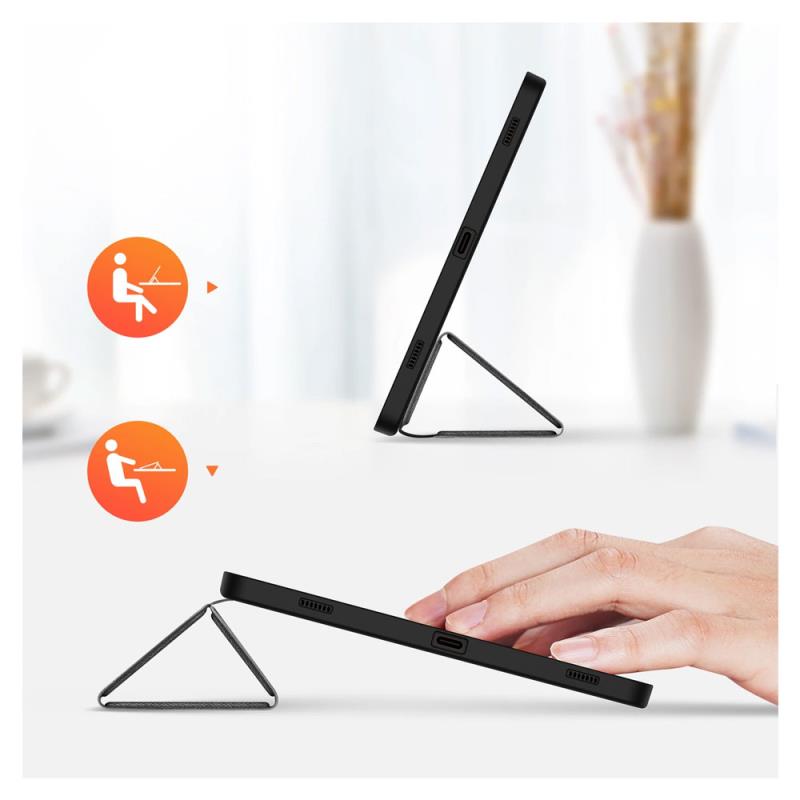 Θήκη TPU Flip Shock Proof Dux Ducis Domo Samsung Galaxy Tab S9 FE 10.9" Wi-Fi/ 5G Μαύρο