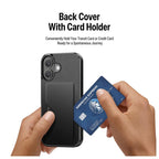 Θήκη TPU PU & PC Dux Ducis Pocard Apple iPhone 17 Μαύρο