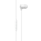 Hands Free Mono inos 3.5mm Flatron II με Μικρά Ακουστικά Λευκό