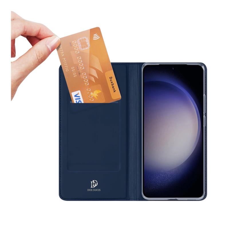 Θήκη Flip Dux Ducis Samsung Galaxy S24 Plus 5G Skin Pro Μπλε