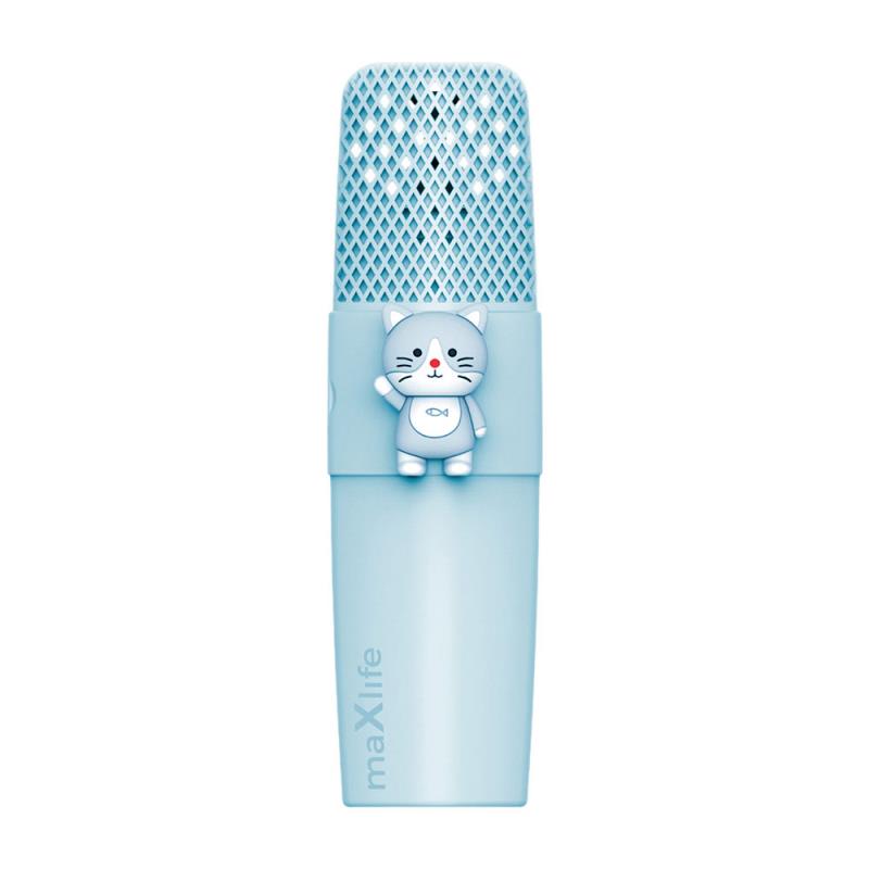 Ασύρματο Μικρόφωνο Bluetooth Maxlife MXBM-500 Animal με Ηχείο (Karaoke) Μπλε