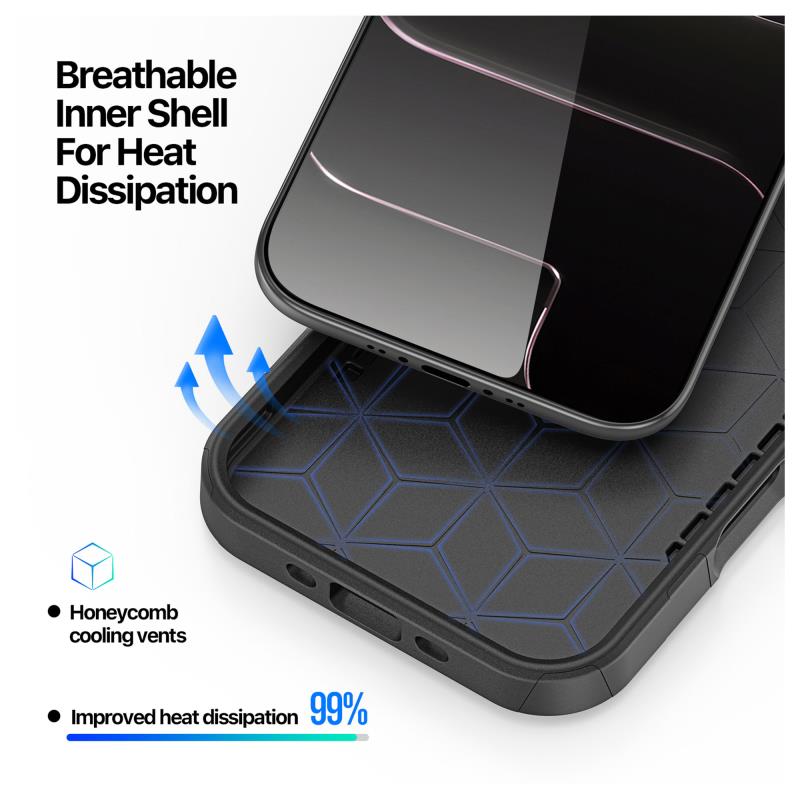 Θήκη TPU & PC Dux Ducis Shld Apple iPhone Air Umbra Pattern Μαύρο