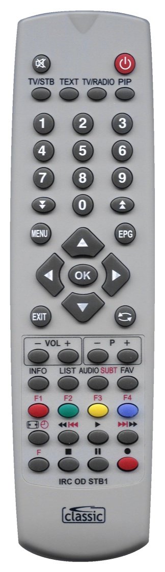 Classic προγραμματιζόμενο τηλεχειριστήριο IRC84052-STB1
