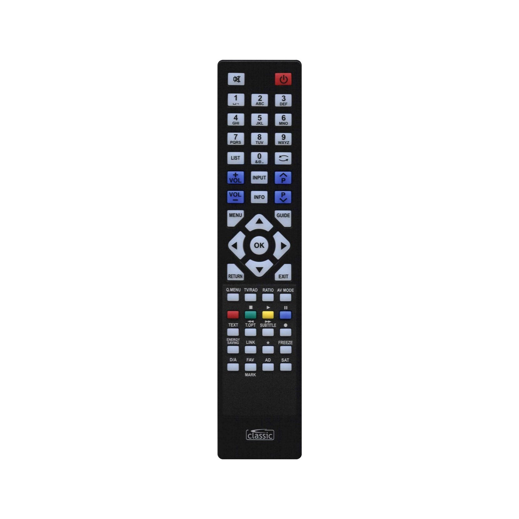 Classic τηλεχειριστήριο IRC87049 για Ferguson LCD-TV