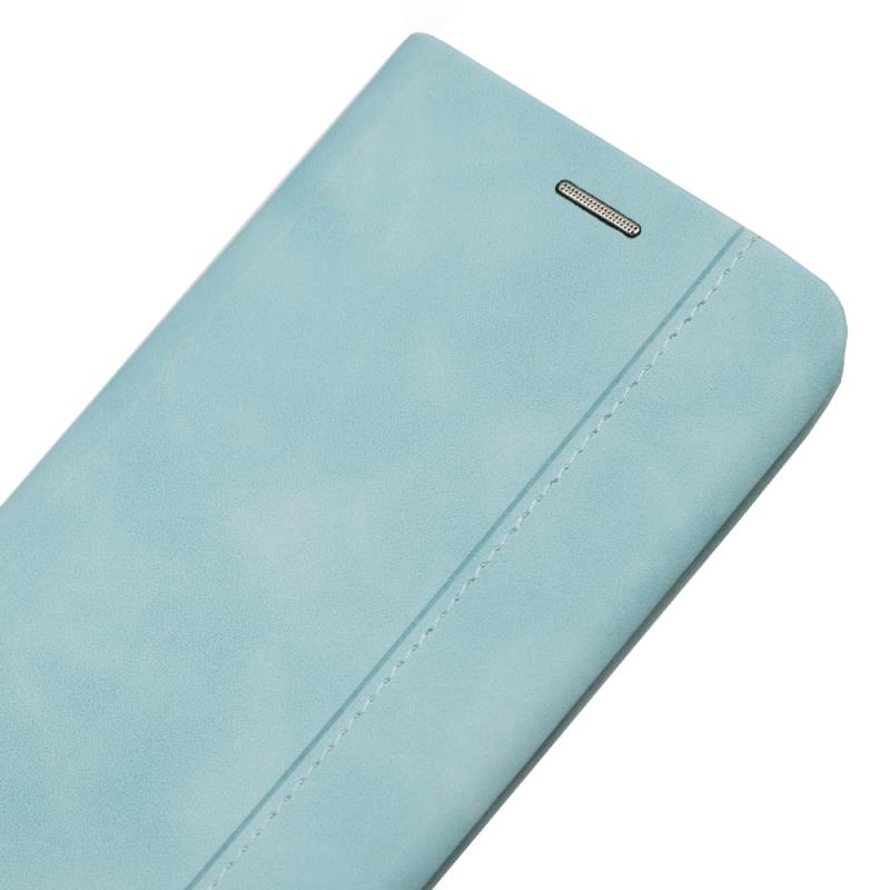 Θήκη Flip Book inos Apple iPhone 14 Plus 5G S-Folio NE Παστέλ Μπλε