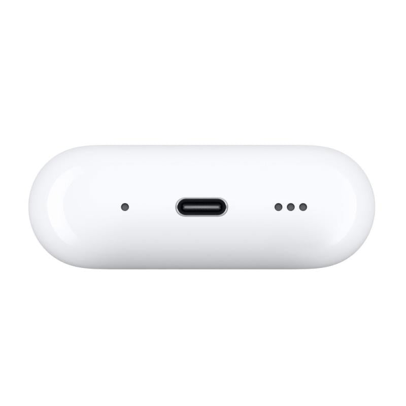 Ακουστικό Bluetooth Apple MTJV3 AirPods Pro (2023) με Θήκη Φόρτισης Magsafe (USB C) Λευκό