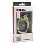 Καλώδιο Σύνδεσης USB 2.0 Spring inos USB A σε Lightning 1m Χρυσό