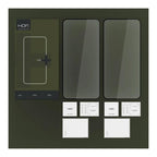 Tempered Glass Full Face Hofi Pro+ Samsung Galaxy S24 5G Μαύρο (2 τεμ.)