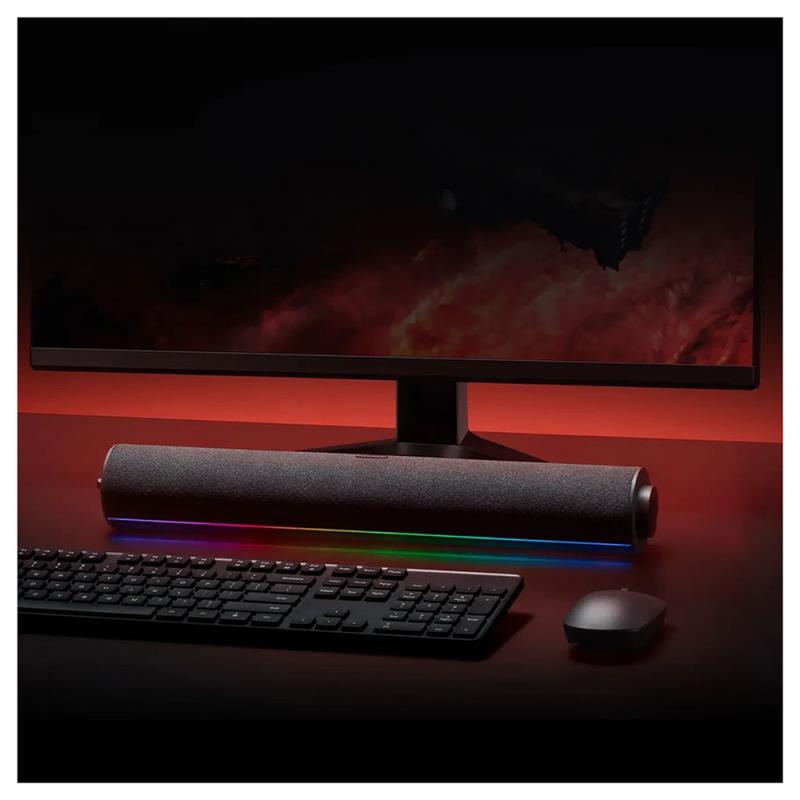 Ηχείο Soundbar Multimedia Xiaomi QBH4276GL Desktop Bluetooth/3.5mm με LED Φωτισμό Σκούρο Γκρι