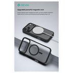 Θήκη TPU & PC Devia Apple iPhone 17 Pro Magnetic Shock Proof Pino Πορτοκαλί