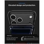 Θήκη TPU & PC Spigen Apple iPhone 18 Pro Max/ 17 Pro Max MagSafe Ultra Hybrid Zero One Μαύρο