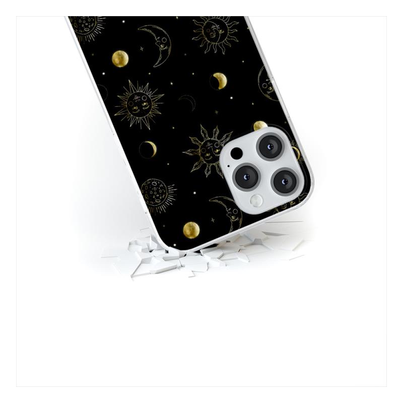 Θήκη Soft TPU Babaco Space 001 Apple iPhone 14 Pro Max Μαύρο