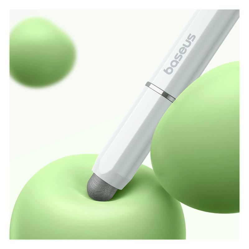 Πενάκι Οθόνης Stylus Baseus Non-Magnetic Smooth Writing III 3 σε 1 για iOS & Android Λευκό