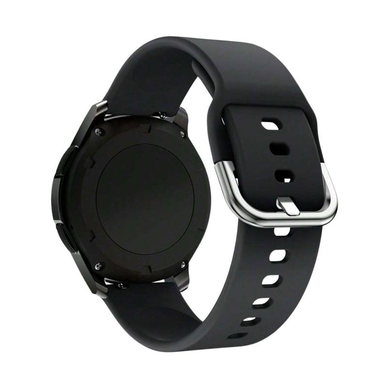 Universal Λουράκι για Smartwatch 22mm Μαύρο (Ασυσκεύαστο)