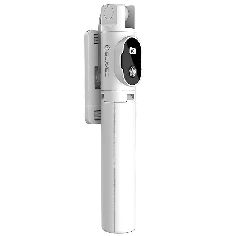 Ασύρματο Selfie Stick & Τρίποδο Blavec Coco P02 με Τηλεχειριστήριο για Smartphones Πλάτους 65mm έως 95mm Λευκό