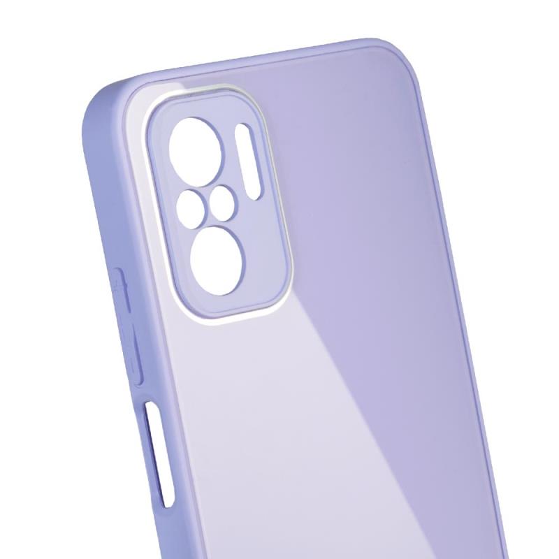Θήκη TPU & Glass inos Xiaomi Poco M5S/ Redmi Note 10/ 10S CamGuard Μωβ