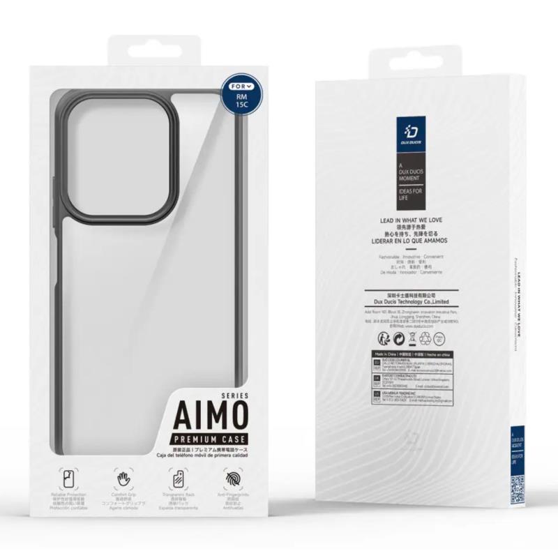 Θήκη TPU & PC Dux Ducis Aimo Xiaomi Redmi 15C 5G Μαύρο