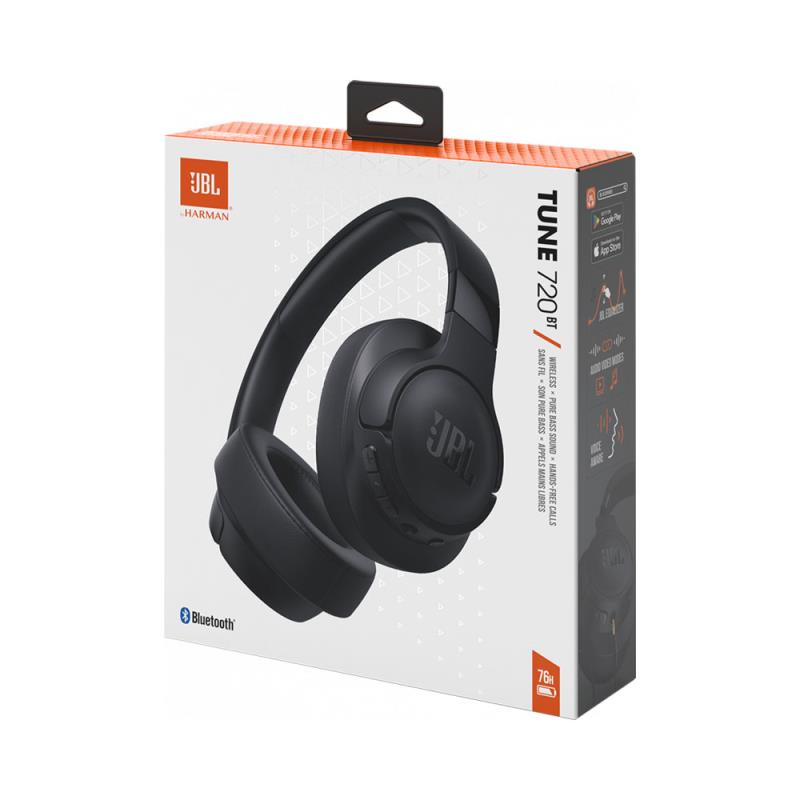 Ασύρματα Ακουστικά Κεφαλής JBL Tune 720BT Μαύρο