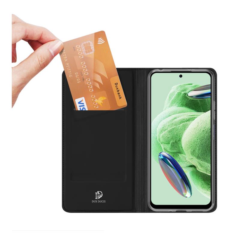 Θήκη Flip Dux Ducis Xiaomi Poco X5 5G/ Redmi Note 12 5G Skin Pro Μαύρο