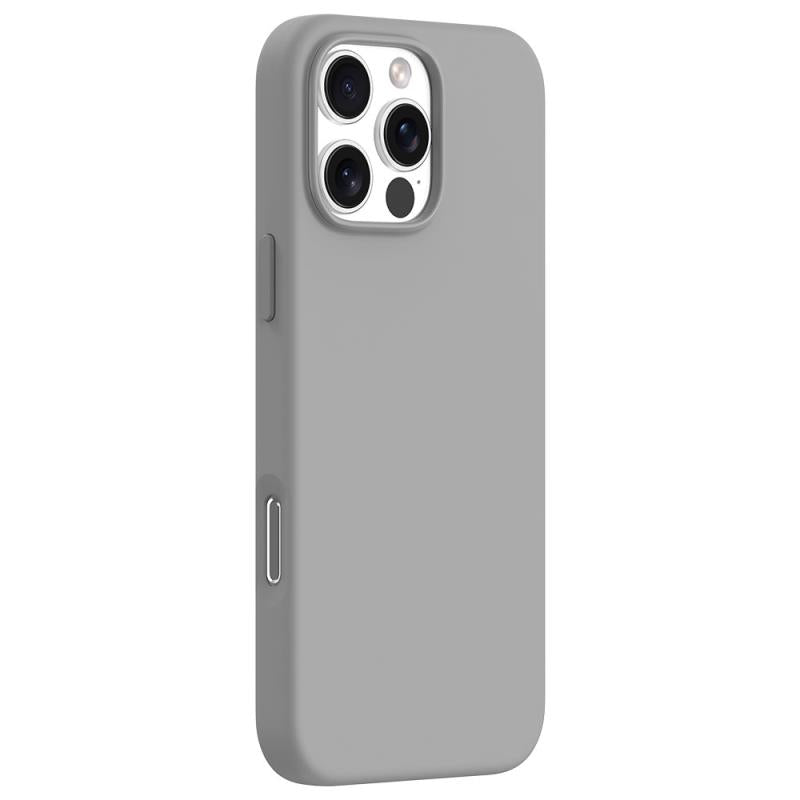 Θήκη Silicon Devia Apple iPhone 16 Pro Magnetic Nature Γκρι-Λευκό