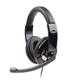 GEMBIRD HEADSET ΜΑΥΡΟ MHS-001