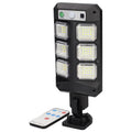 Ηλιακό Φωτιστικό Εξ. Χώρου LED Homepluss Satria 5W 300lm 6500K με Αισθητήρα Κίνησης & Νυκτός Μαύρο