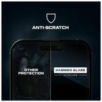 Tempered Glass Hammer Glass Apple iPhone Air Ult Guard (1 τεμ.)