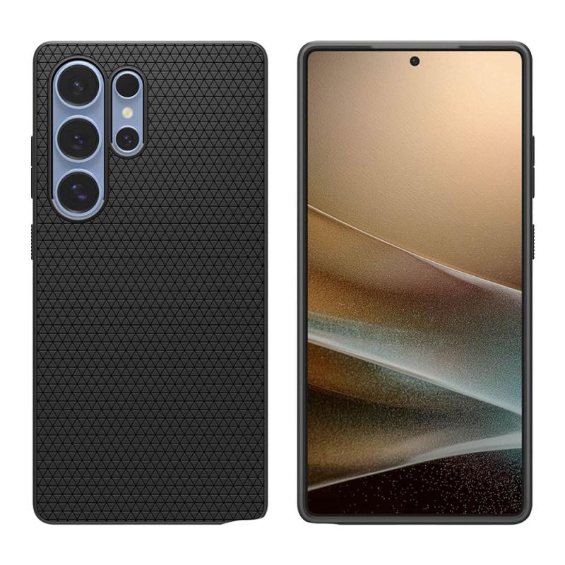 Θήκη Soft TPU Spigen Samsung Galaxy S25 Ultra 5G Liquid Air Μαύρο